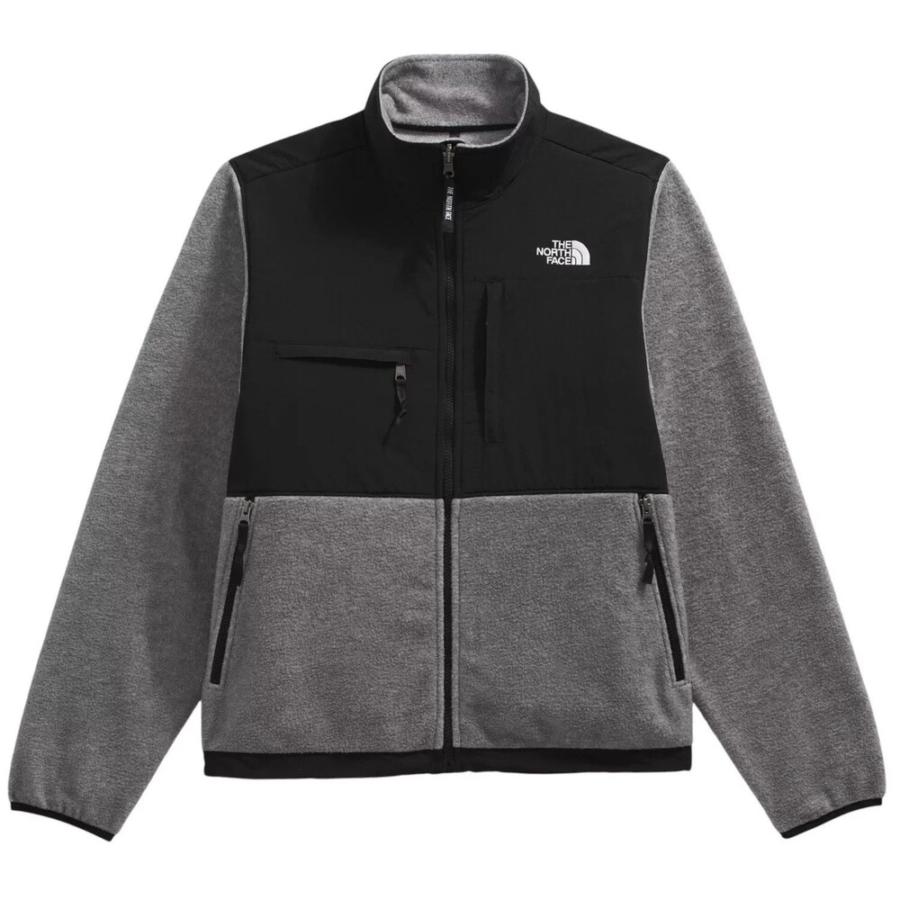 The North Face Denali Men's XL Gray Black Full-Zip Fleece Jacket NWOT SZ L $300